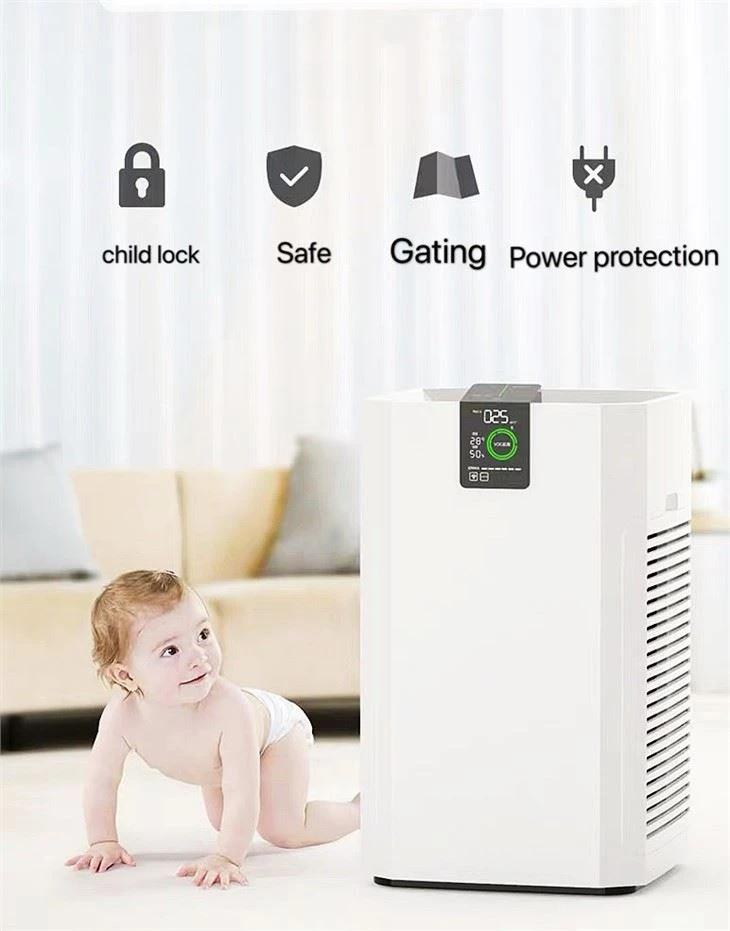 BKJ-80A Room Air Purifier With Three Layer Filters