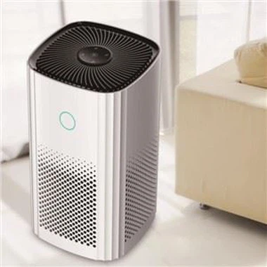 테이블에 DC 모터를 가진 360도 공기 청정기