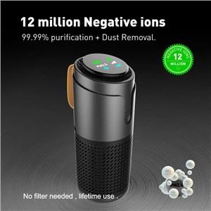 Hepa 필터와 OEM 휴대용 미니 자동차 공기 청정기