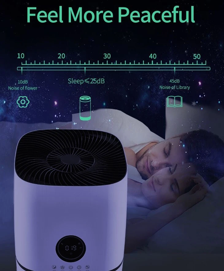 BKJ-50 2023 DC Motor Factory Supply Home Air Purifier